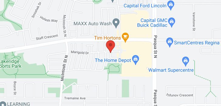 map of 308 4505 Marigold DR